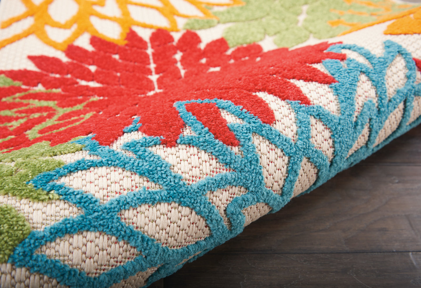 Nourison Rugs Nourison Home   Tropical 8' Runner    - 099446421821