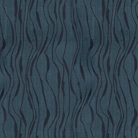 NICHOLASJOHN INC NJ-MOVIE Blue Contemporary,Large Scale   Fabric - NJ25-2340