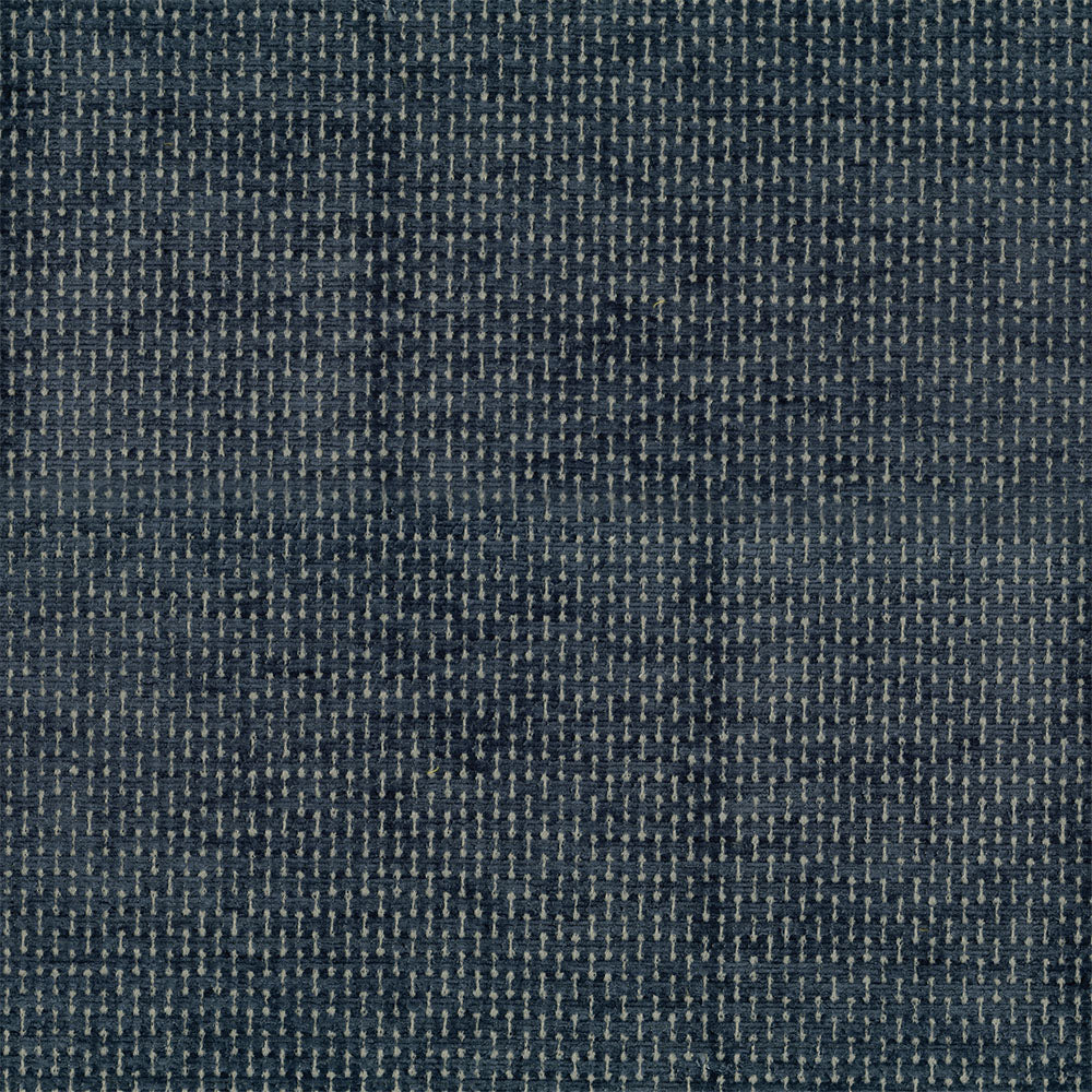 Blue solid tweed fabric with a subtle woven texture.