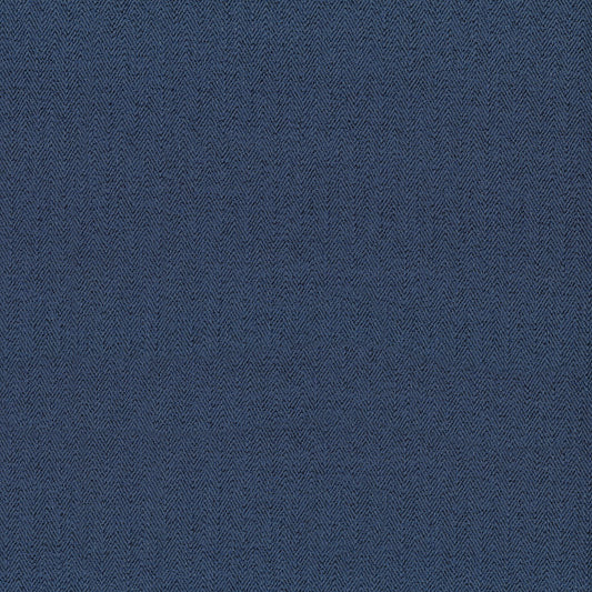 NICHOLASJOHN INC NJ-WALES Indigo Herringbone   Fabric - NJ25-445