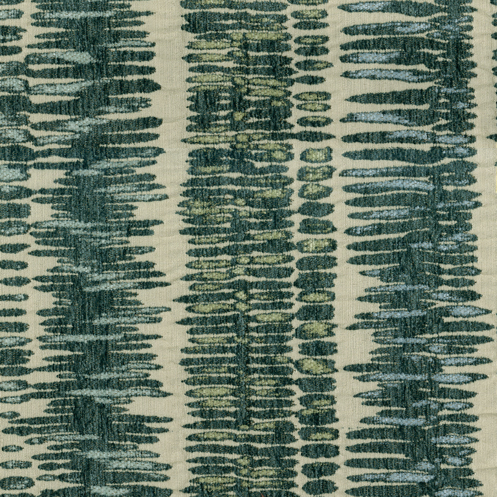 NICHOLASJOHN INC NJ-TAME Spruce Ikat   Fabric - NJ25-3870