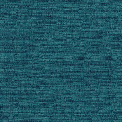 Teal blue-green textured upholstery fabric with a subtle woven pattern, ideal for cushions or furniture.