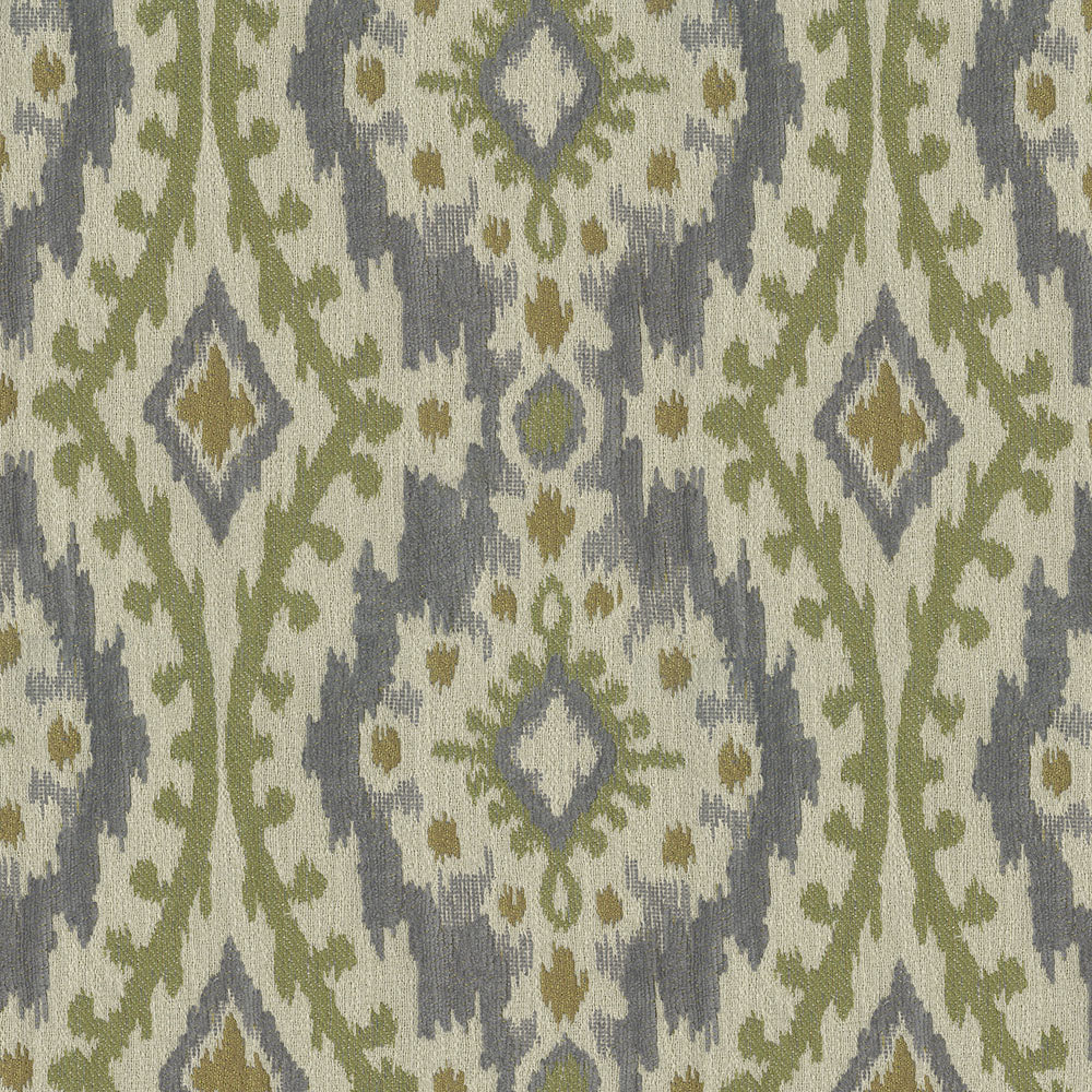 NICHOLASJOHN INC NJ-WHISTLER Moss Ikat   Fabric - NJ25-3231
