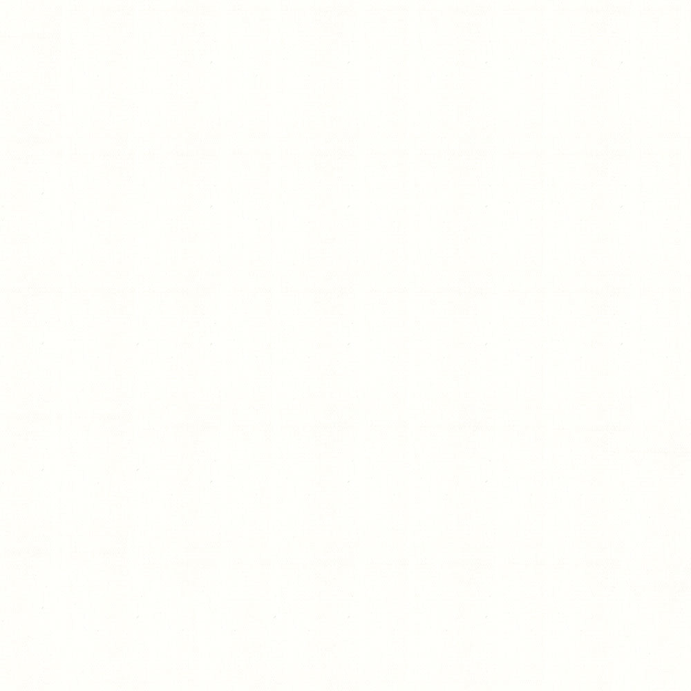 Solid white fabric swatch with a smooth, plain surface.