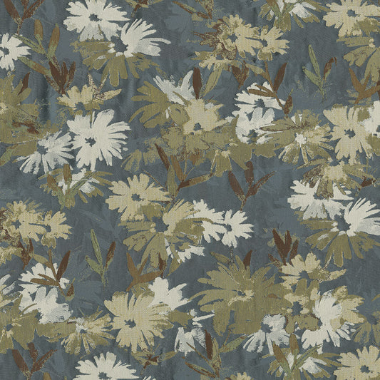 NICHOLASJOHN INC NJ-OLIVIA Slate Botanical   Fabric - NJ25-3110