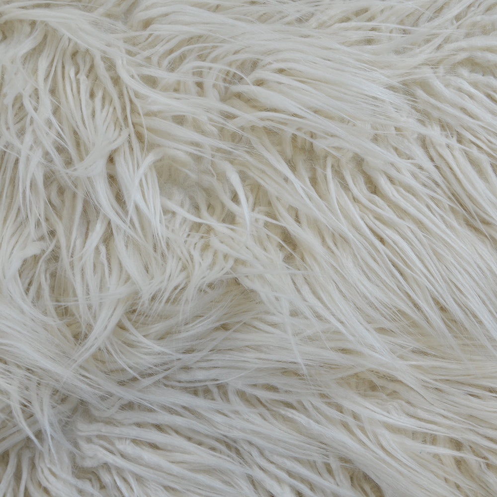 NICHOLASJOHN INC NJ-CHIC Cream Faux Fur   Fabric - NJ25-343