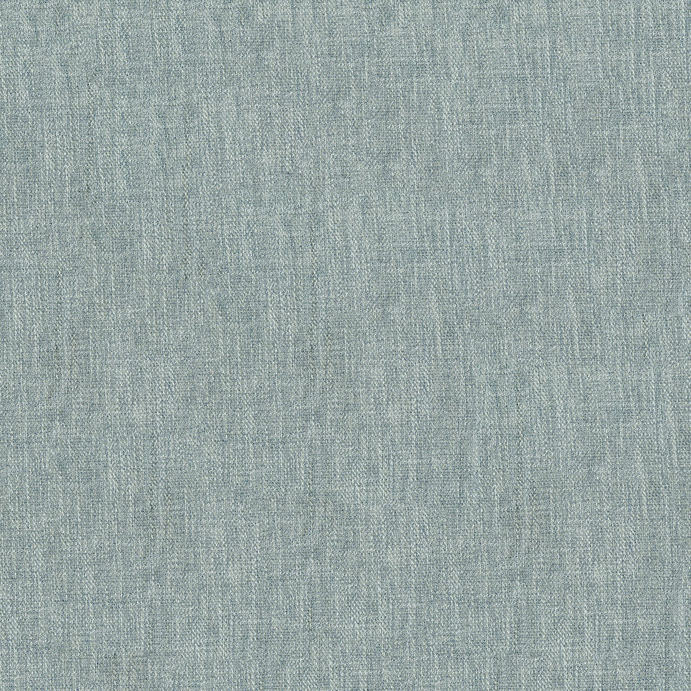 Light blue linen fabric texture with visible weave; versatile for upholstery or apparel.