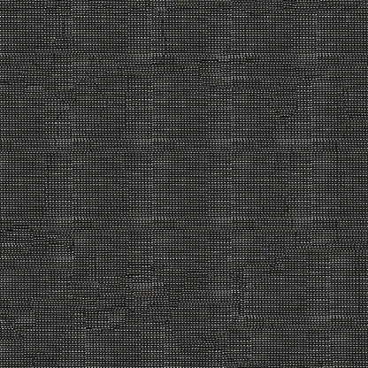 Dark charcoal woven fabric close-up with a subtle grid texture, versatile for upholstery or apparel.