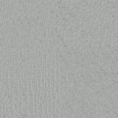 Close-up of light gray woven fabric with subtle texture, linen-like material.