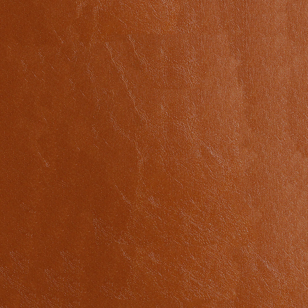 Close-up of rich brown leather with subtle grain, ideal for wallets, bags, or furniture upholstery.