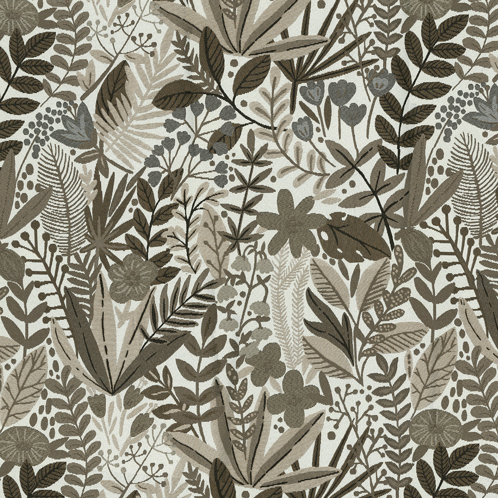 NICHOLASJOHN INC NJ-DAZZLE English Oak Botanical   Fabric - NJ25-500