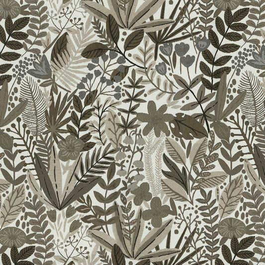NICHOLASJOHN INC NJ-DAZZLE English Oak Botanical   Fabric - NJ25-500