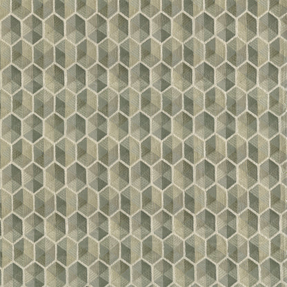 NICHOLASJOHN INC NJ-STAINGLASS Sterling Geometric,Transitional   Fabric - NJ25-117