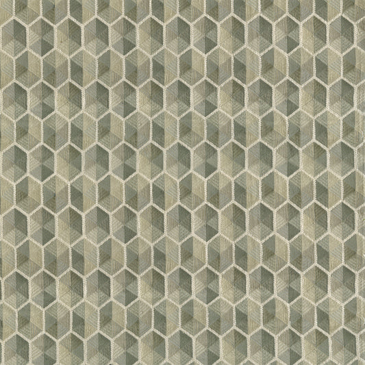 NICHOLASJOHN INC NJ-STAINGLASS Sterling Geometric,Transitional   Fabric - NJ25-117