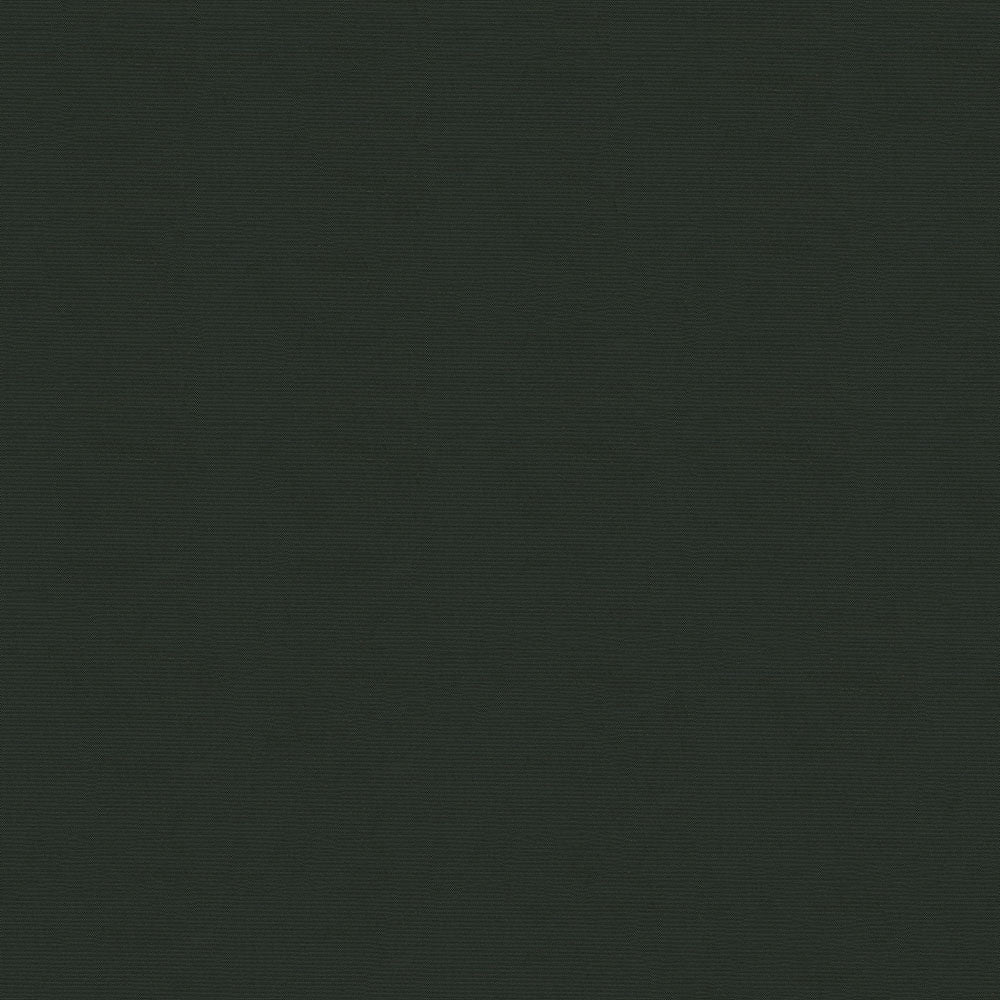 Black solid fabric swatch with subtle ribbed texture and matte finish.