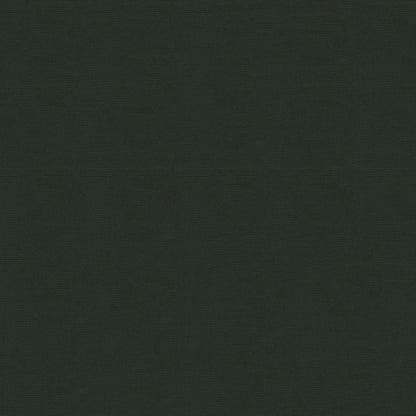 Black solid fabric swatch with subtle ribbed texture and matte finish.