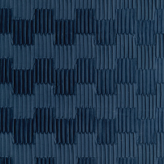 NICHOLASJOHN INC NJ-WETLAND Navy Contemporary,Geometric   Fabric - NJ25-3485