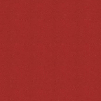 Red textured fabric with fine grain; solid color suitable for upholstery and accessories