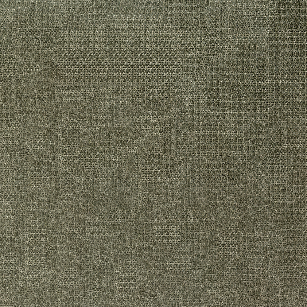 Olive-green woven fabric texture with a coarse linen-like weave.