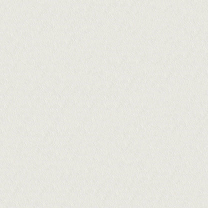 White solid fabric swatch on a cream textured studio background.