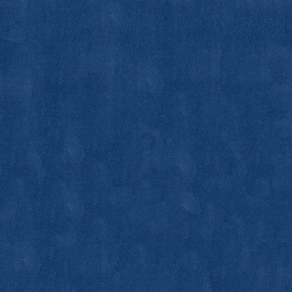 Rich blue solid fabric texture with soft, mottled shading.