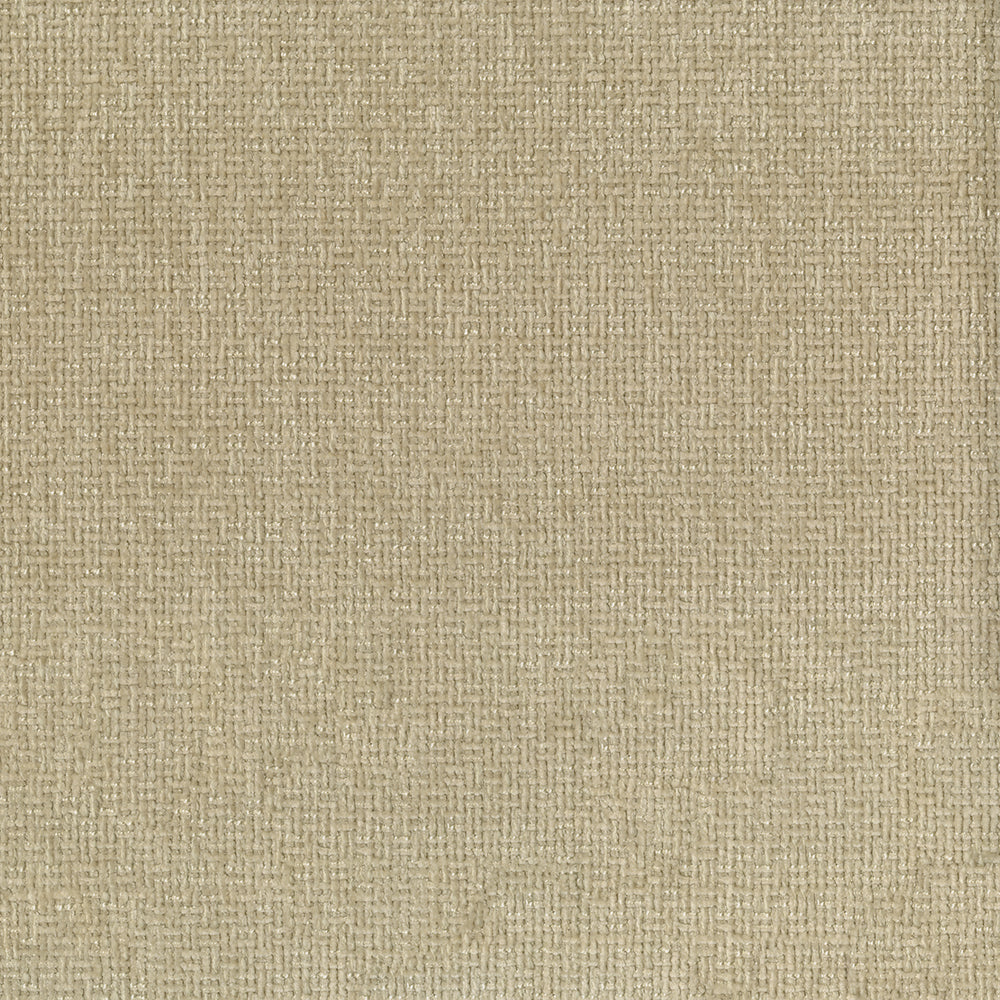 Beige linen fabric close-up with natural woven texture.
