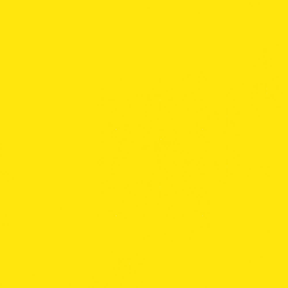 Solid bright yellow square color swatch.