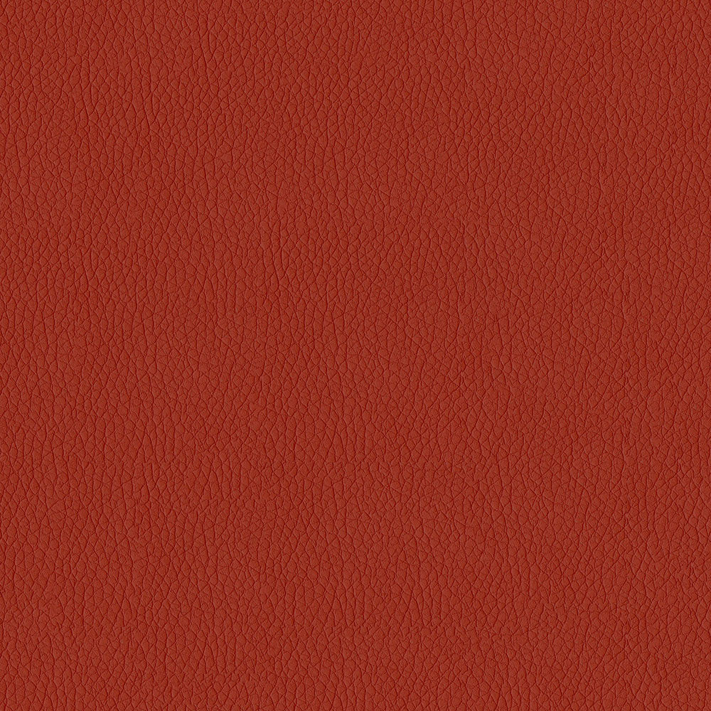 Rust-colored textured fabric close-up with fine weave and warm hue; ideal for wallets and bags.