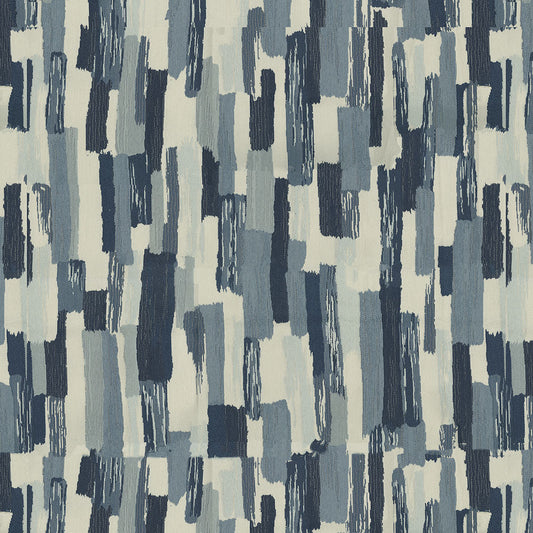 NICHOLASJOHN INC NJ-DART Indigo Contemporary   Fabric - NJ25-1286