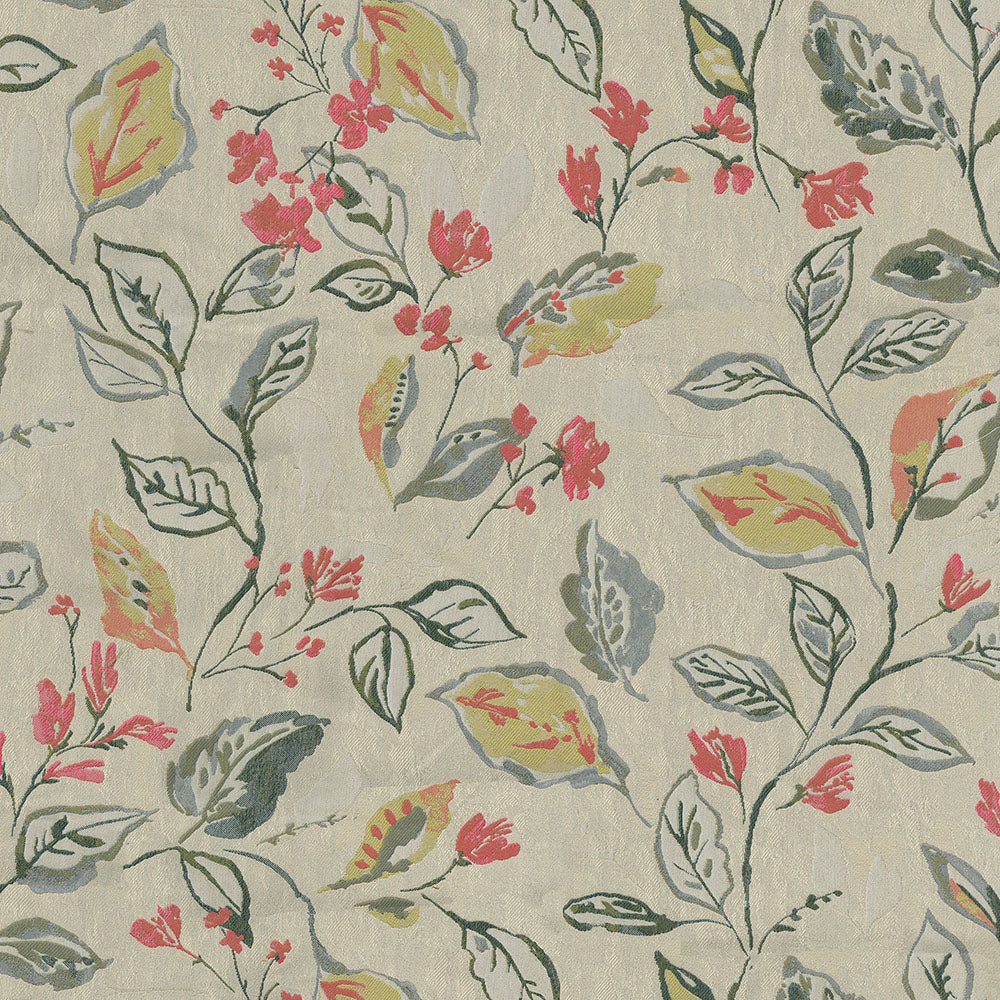 NICHOLASJOHN INC NJ-HAZEL Blossom Botanical,Contemporary   Fabric - NJ25-894