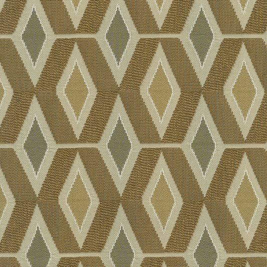 NICHOLASJOHN INC NJ-MOD Toffee Contemporary,Geometric   Fabric - NJ25-451