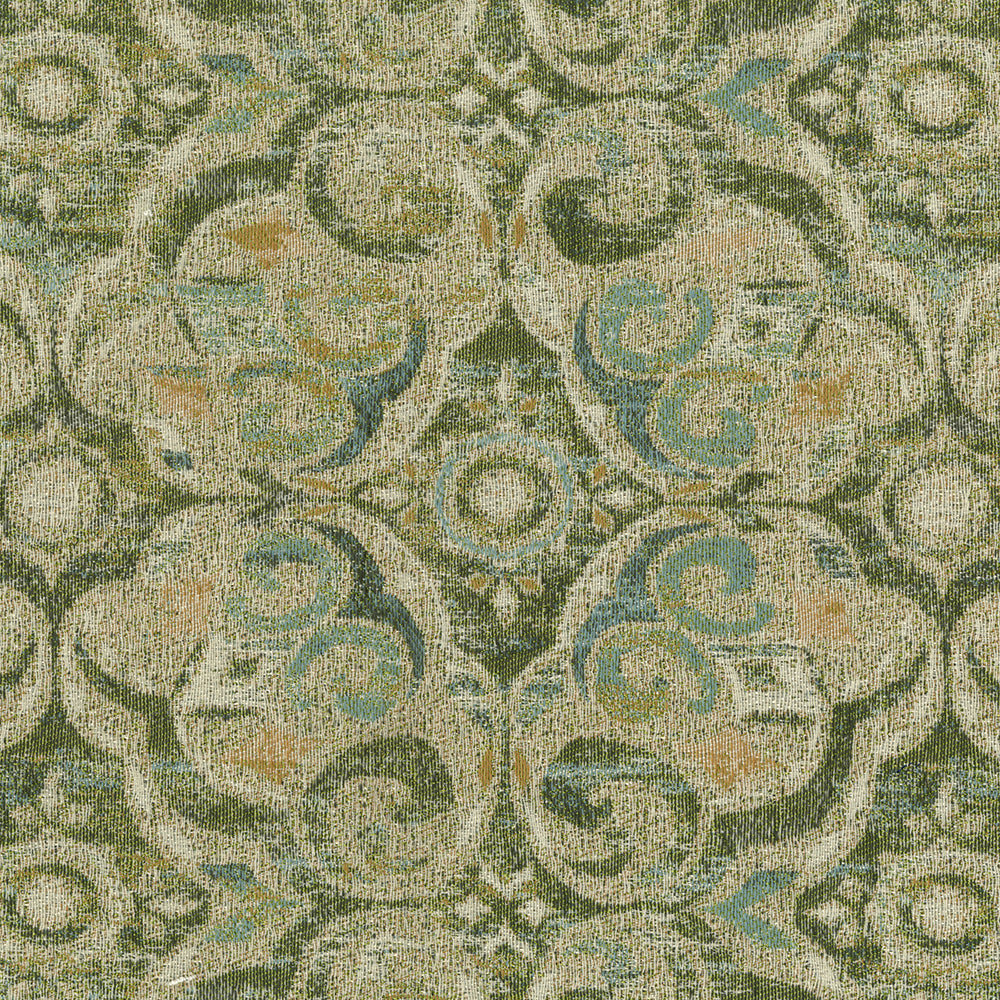 NJ-OSPREY Jade Medallion Fabric - NJ25-3709