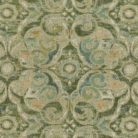 NICHOLASJOHN INC NJ-OSPREY Jade Medallion   Fabric - NJ25-3709