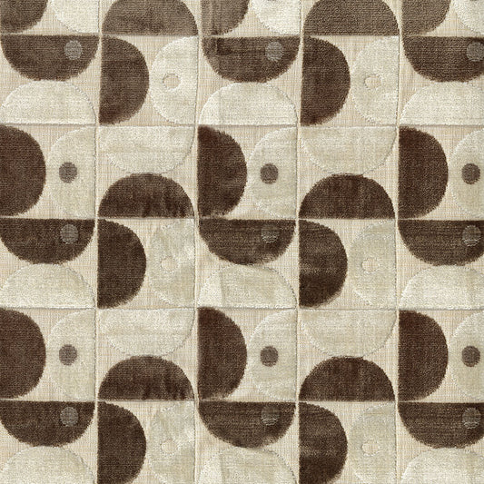 NICHOLASJOHN INC NJ-CAST Birch Velvet,Geometric   Fabric - NJ25-3126