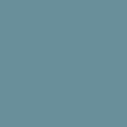 Blue solid fabric swatch with a matte finish.