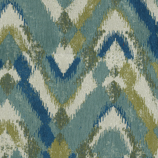 NICHOLASJOHN INC NJ-MOBILE Lagoon Ikat   Fabric - NJ25-727