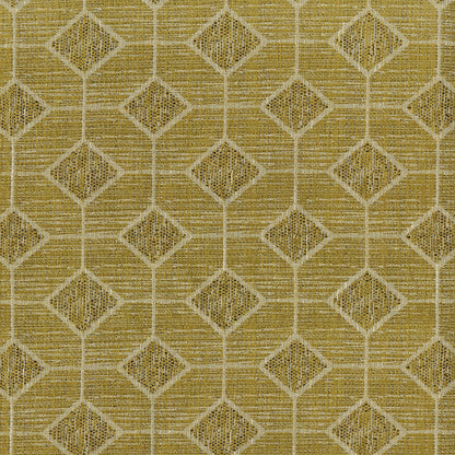 NICHOLASJOHN INC NJ-CAPI Golden Geometric   Fabric - NJ25-495