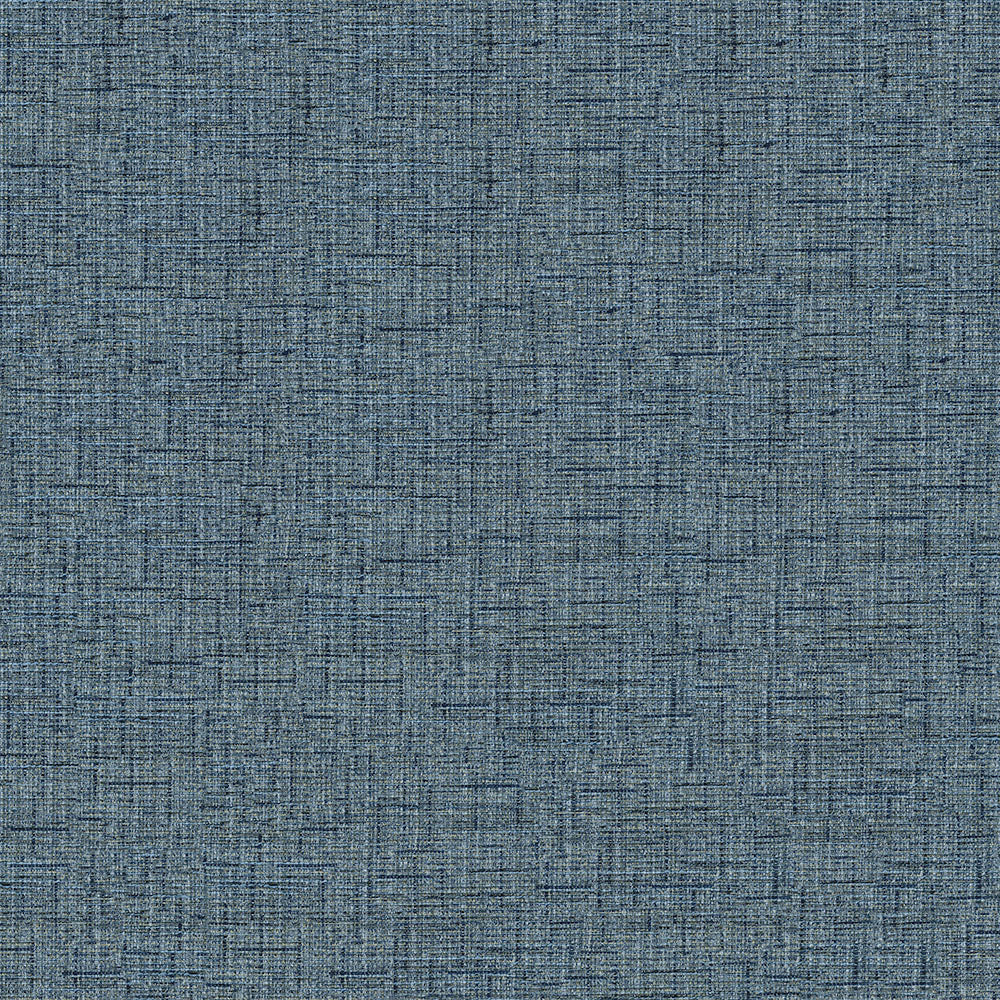 Indigo solid fabric with a subtle woven texture.
