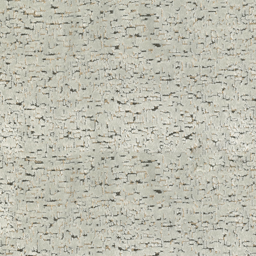 Light gray-beige velvet fabric with a subtle mottled pattern and cream specks.