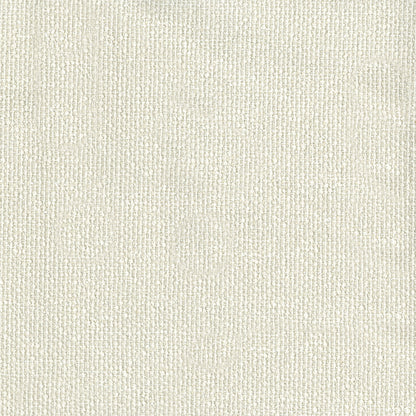 Ivory solid fabric texture with a soft woven surface and subtle grid weave.