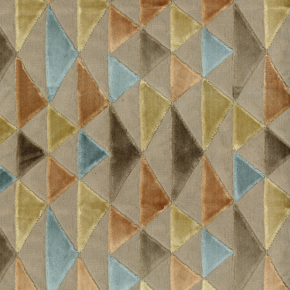 NICHOLASJOHN INC NJ-SALVO Mojave Velvet,Geometric   Fabric - NJ25-2524