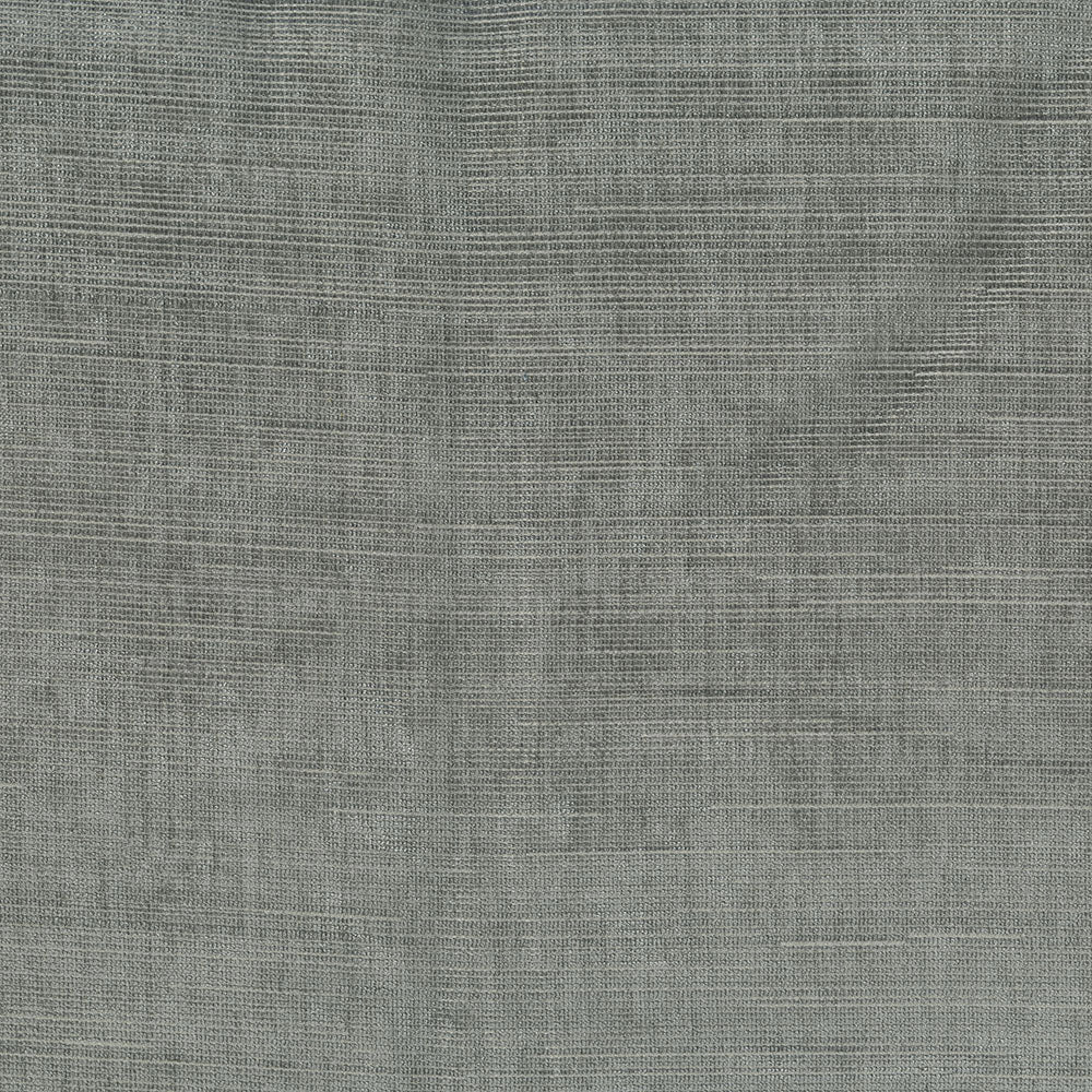 Grey solid fabric swatch with a subtle linen-like weave.