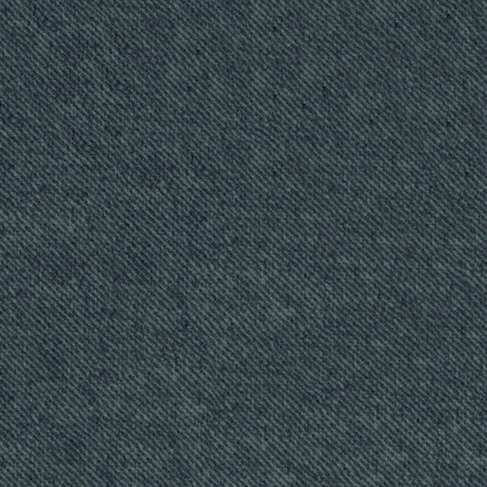 Close-up of aqua solid fabric with a smooth, subtle weave.