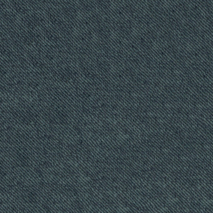 Close-up of aqua solid fabric with a smooth, subtle weave.