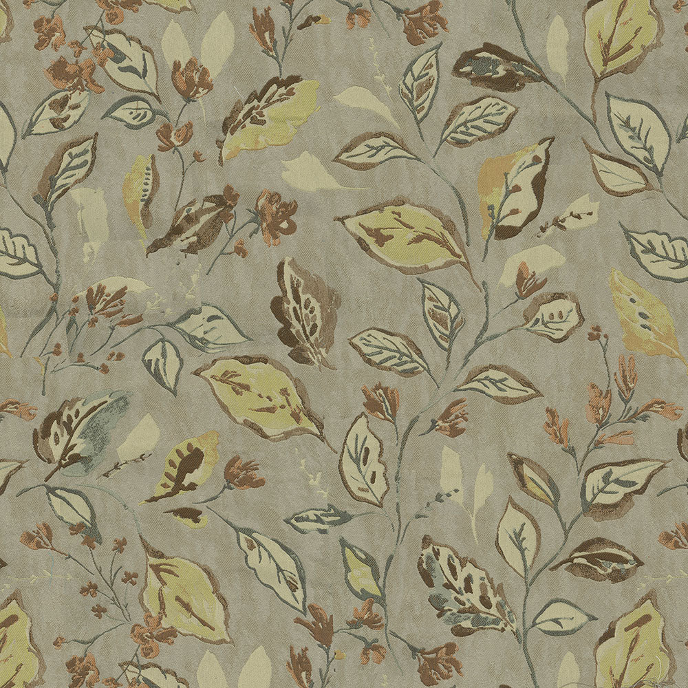 ABBEYSHEA Hazel Botanical,Contemporary   Desiger Outlet Fabric - HAZEL608