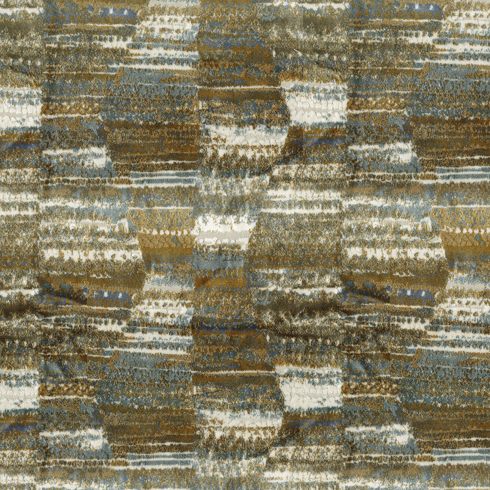 NICHOLASJOHN INC NJ-MARCH Topaz Geometric,Velvet   Fabric - NJ25-729