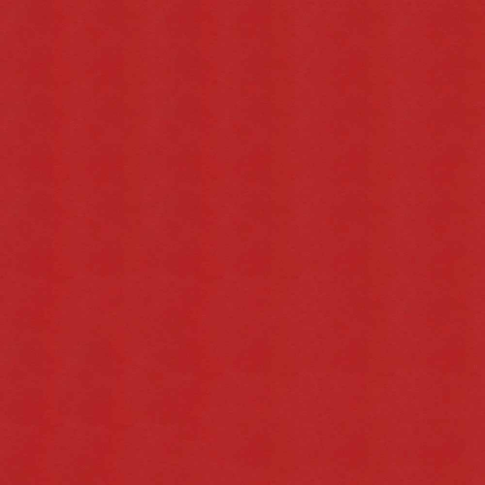 Solid red fabric swatch.