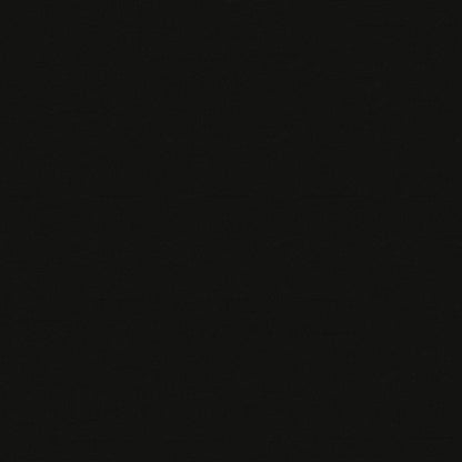 Solid black fabric swatch with smooth matte finish.