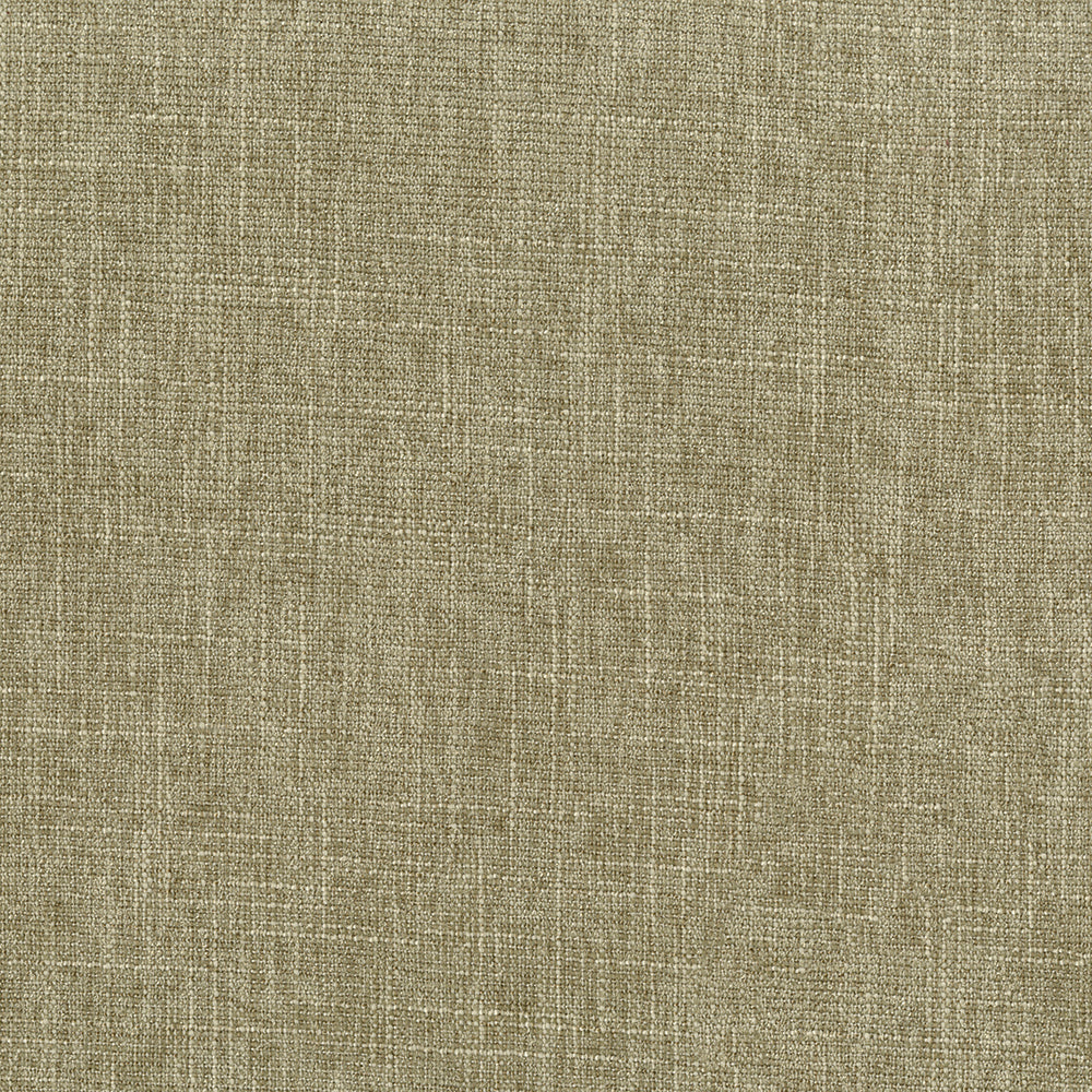 Putty solid fabric texture close-up with natural woven fibers, ideal for upholstery or drapes.