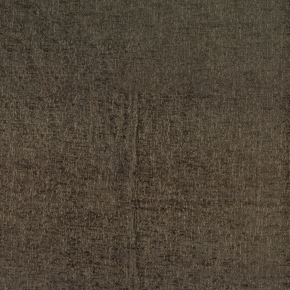 Dark brown velvet-like upholstery fabric swatch with brushed texture.